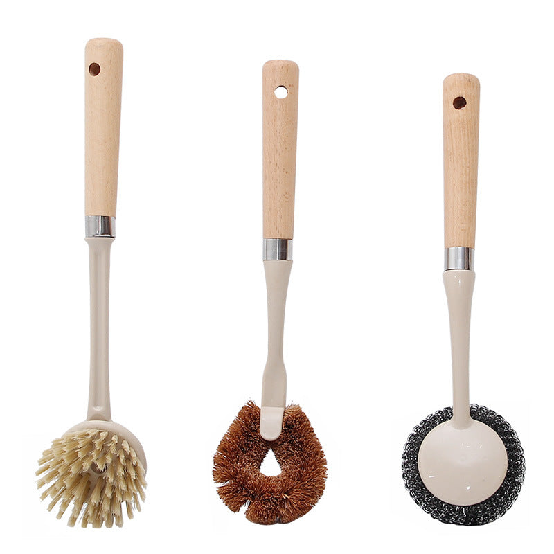 Pexloria Long-Handle Kitchen Pot and Dish Cleaning Brush — product view 1