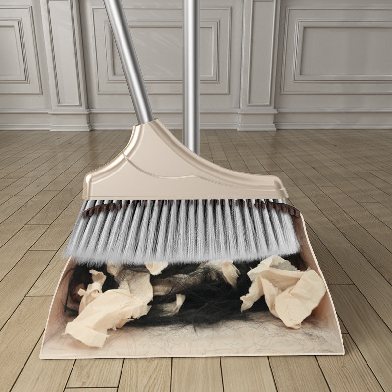 Pexloria Three-Piece Bathroom Broom, Dustpan and Squeegee Set — product view 2