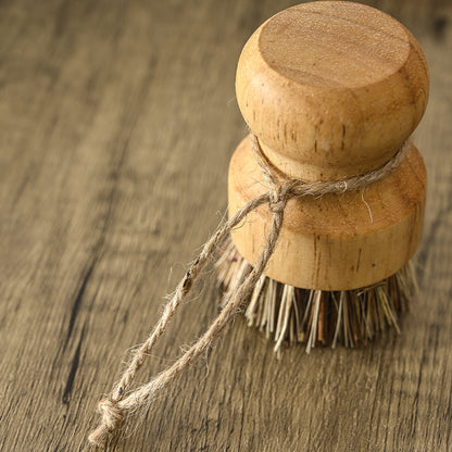 Pexloria Natural Sisal and Coconut Fiber Dish Scrubbing Brush — product view 2