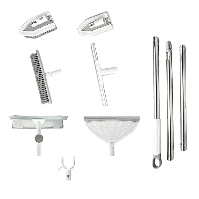 Pexloria Long-Handle Multipurpose Bathroom Cleaning Brush Set — product view 2