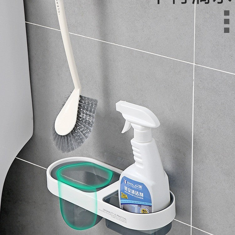 Pexloria Wall-Mounted Toilet Brush with Storage Holder — product view 2