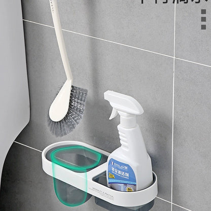 Pexloria Wall-Mounted Toilet Brush with Storage Holder — product view 2