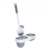 Pexloria Wall-Mounted Toilet Brush with Storage Holder — product view 1