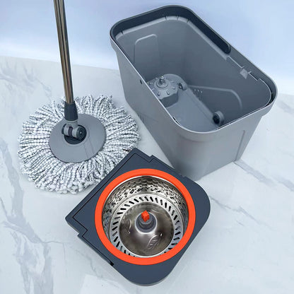 Pexloria Hand-Press Dual-Drive Rotary Mop Cleaning Set — product view 2