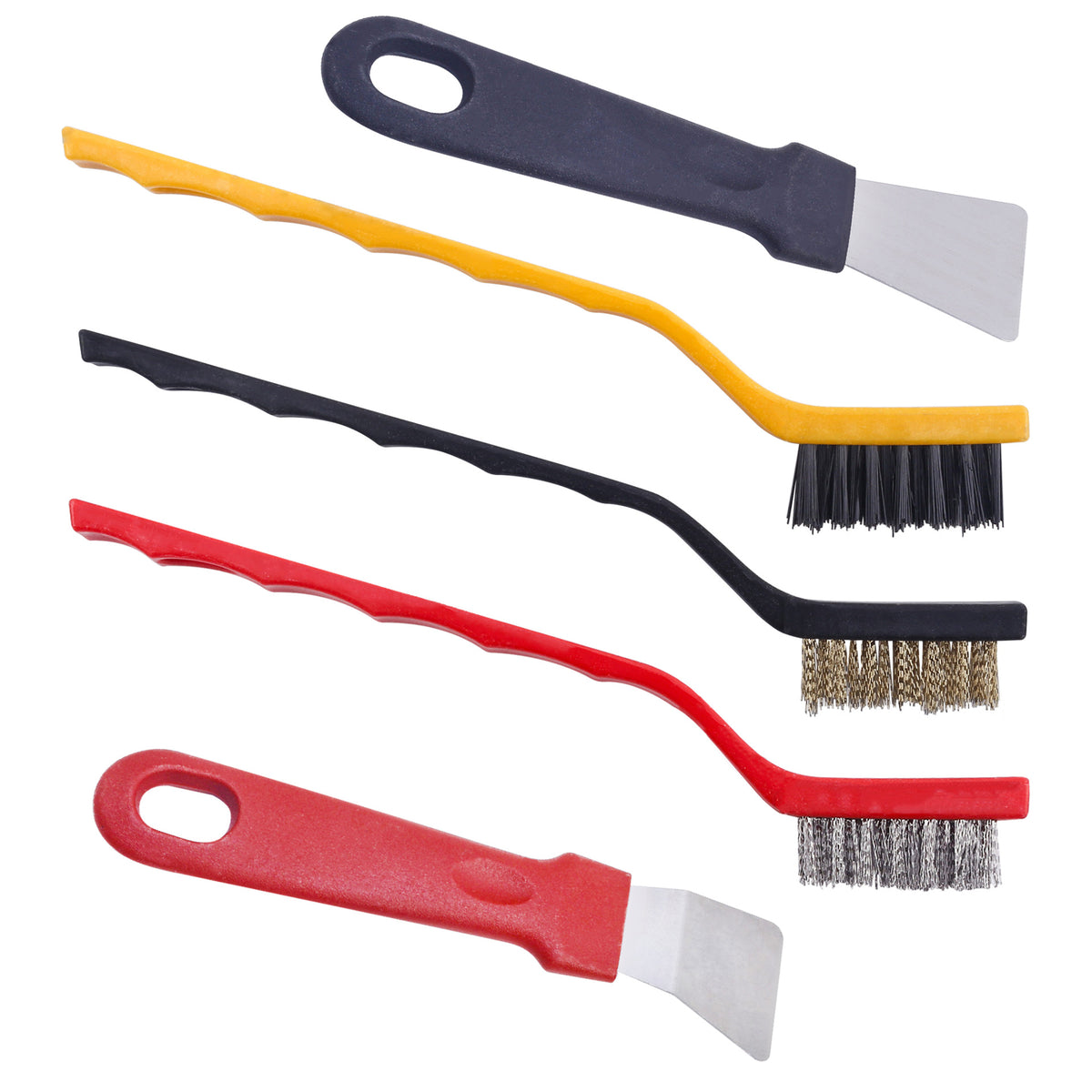 Pexloria Five-Piece Kitchen Stove and Detail Cleaning Brush Set — product view 1