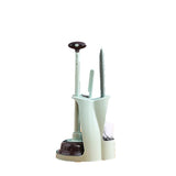 Pexloria Toilet Plunger and Scrub Brush Set with Draining Base — product view 1