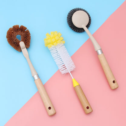 Pexloria Long-Handle Kitchen Pot and Dish Cleaning Brush — product view 2