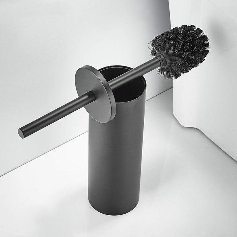 Pexloria Stainless Steel Long-Handle Toilet Brush with Lid — product view 2
