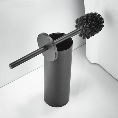 Pexloria Stainless Steel Long-Handle Toilet Brush with Lid — product view 2
