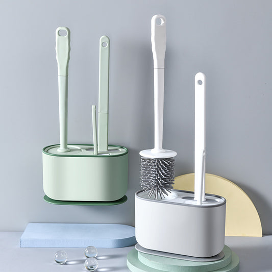 Pexloria Compact Wall-Mounted Toilet Cleaning Brush Set — product view 1