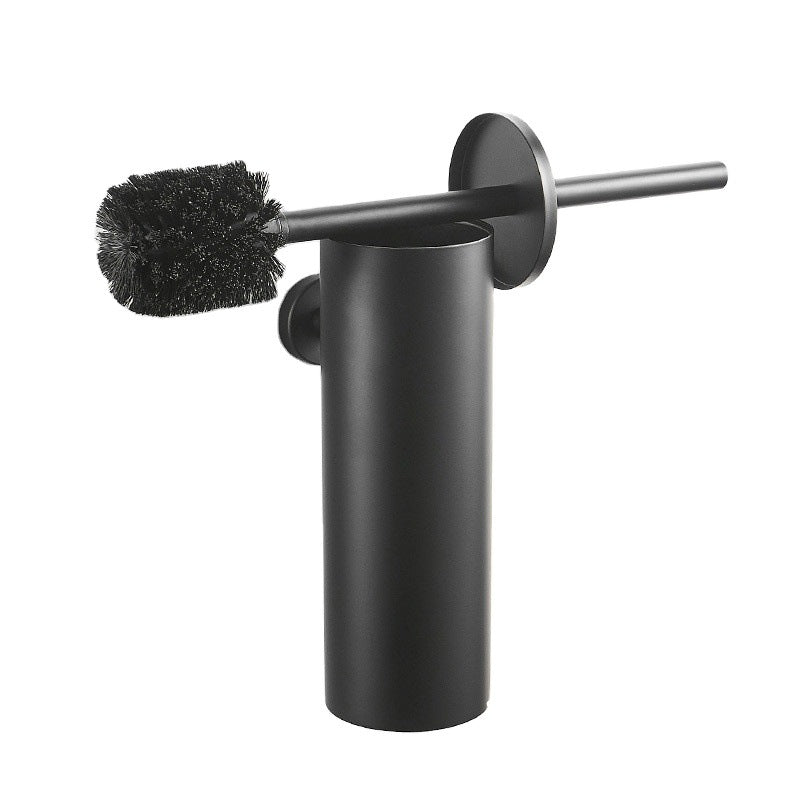Pexloria Stainless Steel Long-Handle Toilet Brush with Lid — product view 1